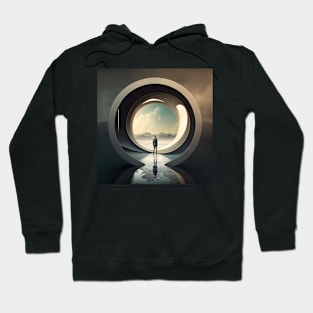 Alone in the abstract Hoodie